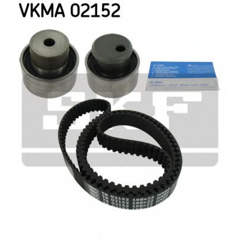 VKMA 02152 SKF Комплект (ремінь+ролики)